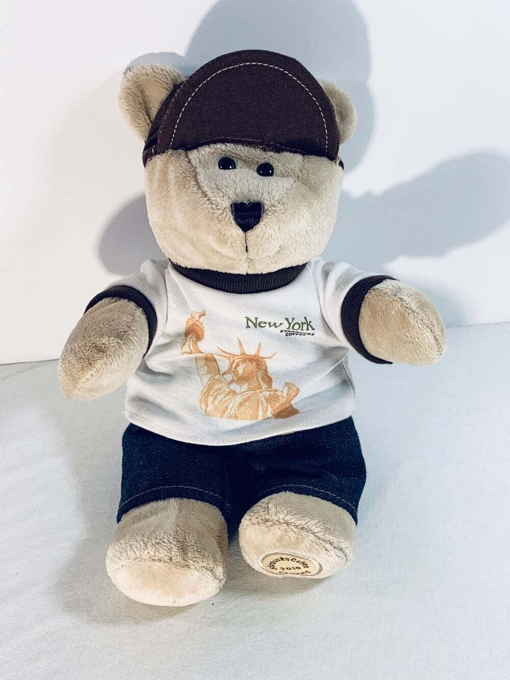 STARBUCKS NEW YORK CITY PLUSH BEAR BEARISTA DESTINATION COLLECTION 2010